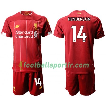 Tenue Liverpool HENDERSON 14 Enfant Domicile 2019-2020 Maillot de Foot